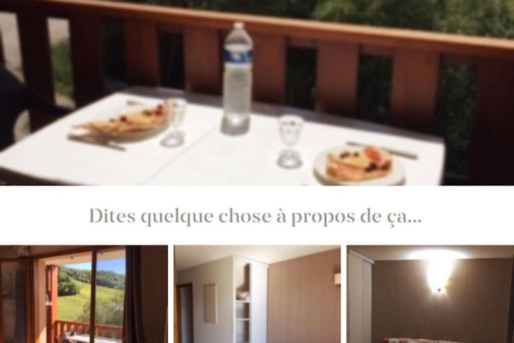 Appart Tres Ensoleille 5-6 Pers Au Pied Des Pistes Ancelle Buitenkant foto