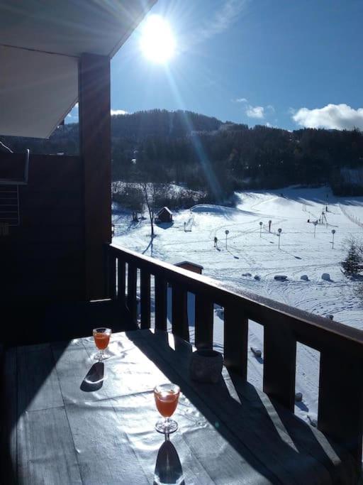 Appart Tres Ensoleille 5-6 Pers Au Pied Des Pistes Ancelle Buitenkant foto