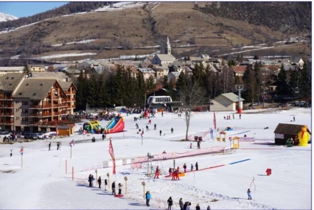 Appart Tres Ensoleille 5-6 Pers Au Pied Des Pistes Ancelle Buitenkant foto